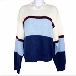 Rebecca Minkoff Sweaters Rebecca Minkoff Liliana Striped Crew - Main Image